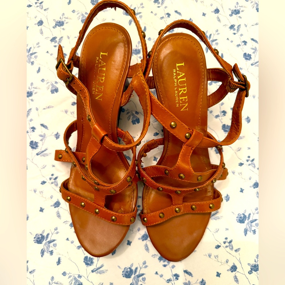 Lauren Ralph Lauren Women's Tan Sandals